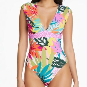 Bleu Rod Beattie one piece swim NWT